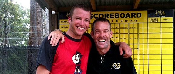 Celebrity Paintball Players - Luke Jacobz